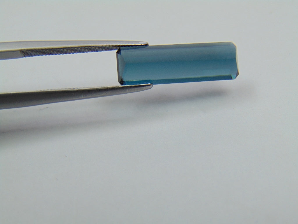 3.15ct Tourmaline Blue 17x5mm