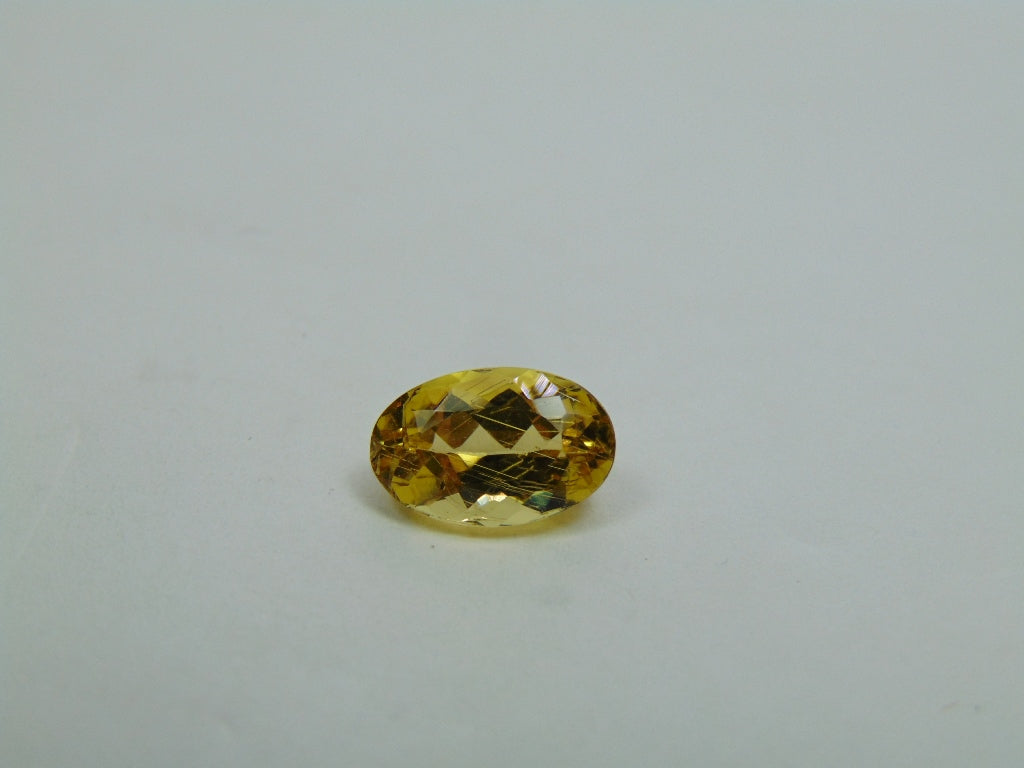 2.50ct Beryl With Needle 11x7mm