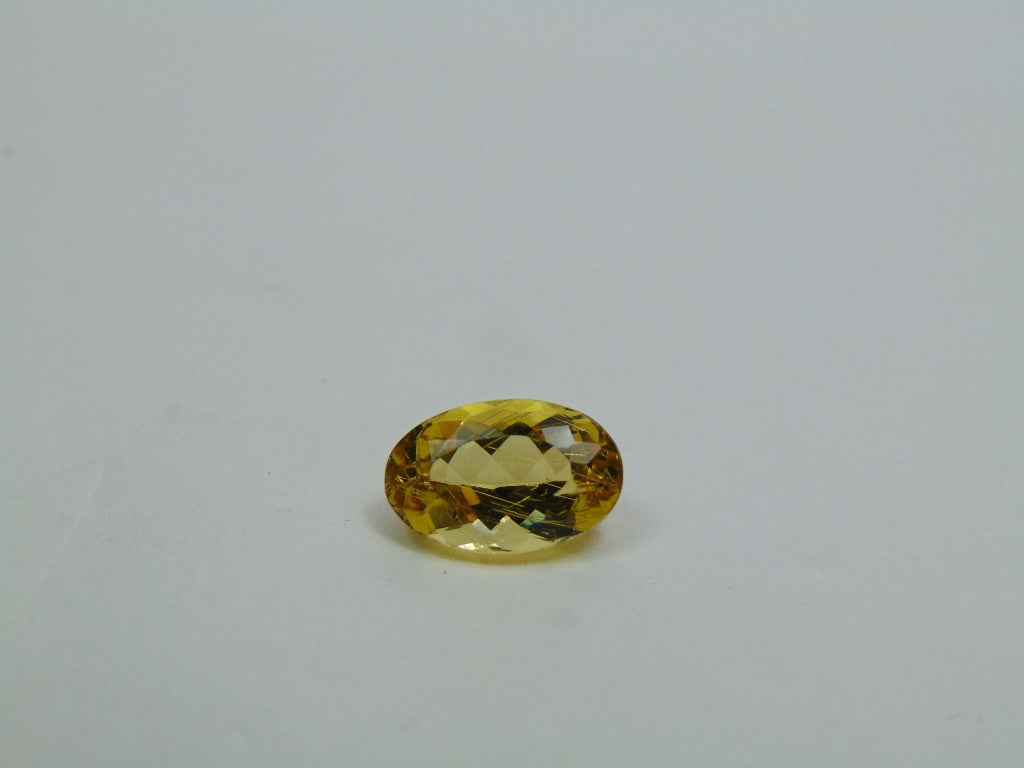 2.50ct Beryl With Needle 11x7mm