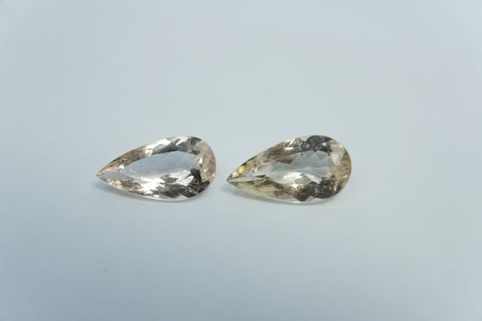 4.02ct Morganites 13x7mm