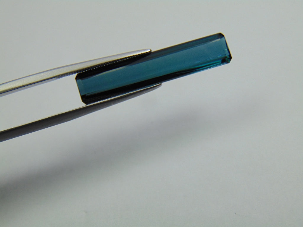 6.25ct Tourmaline Blue 29x6mm