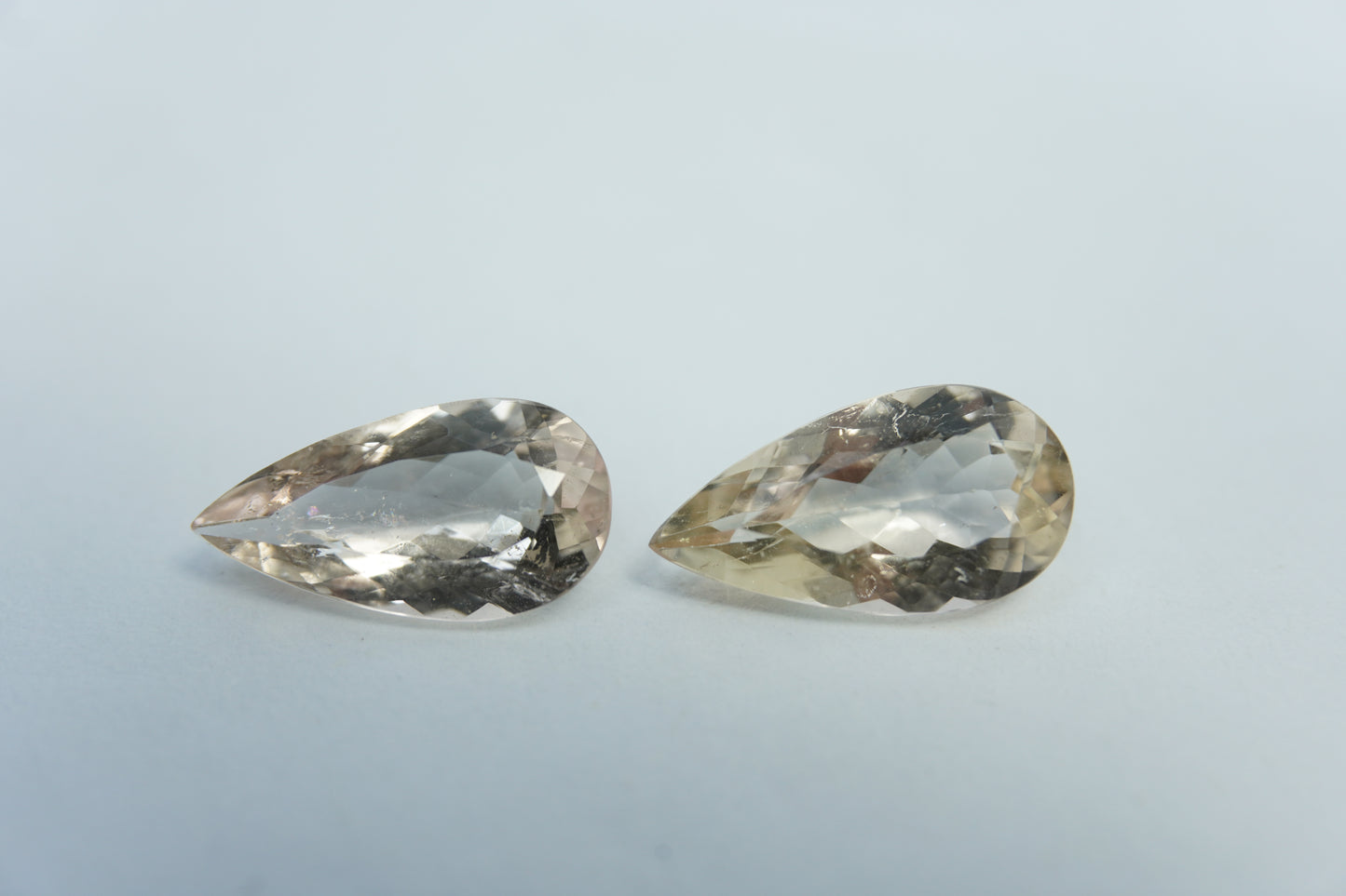 4.02ct Morganites 13x7mm