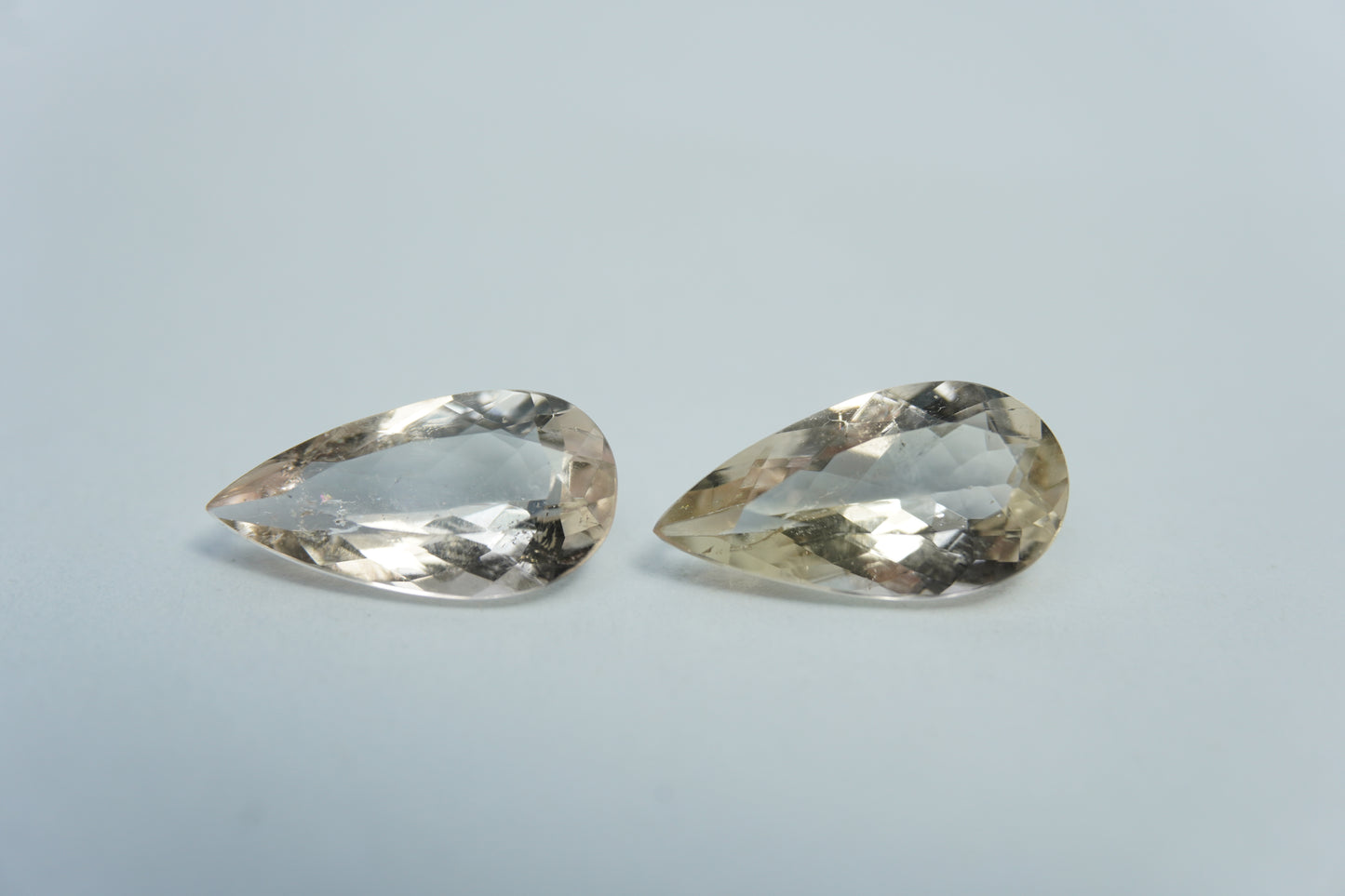 4.02ct Morganites 13x7mm