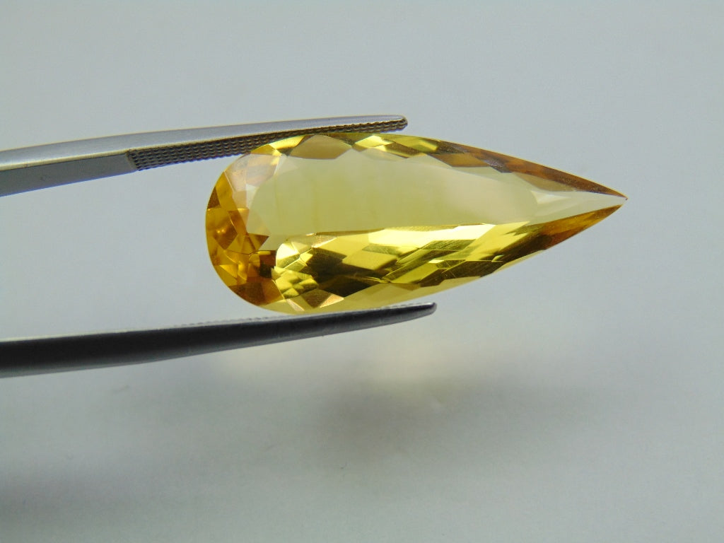 9.75ct Citrine 27x12mm