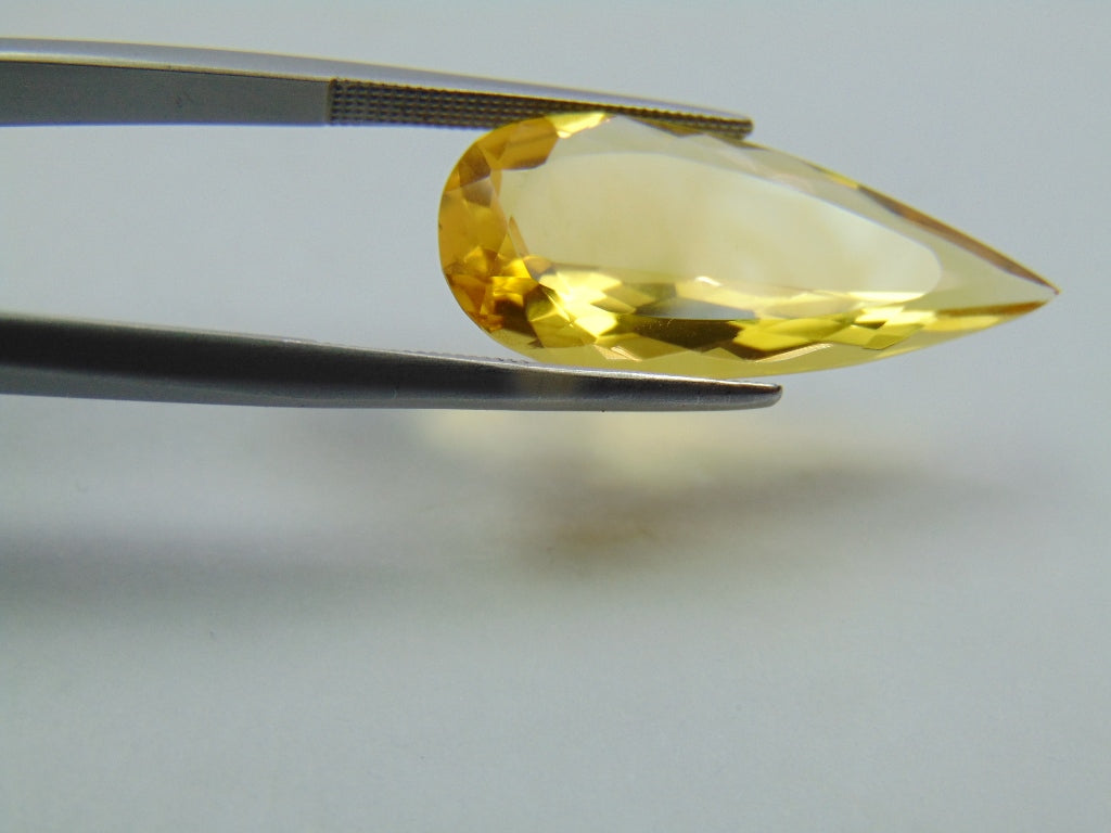 9.75ct Citrine 27x12mm