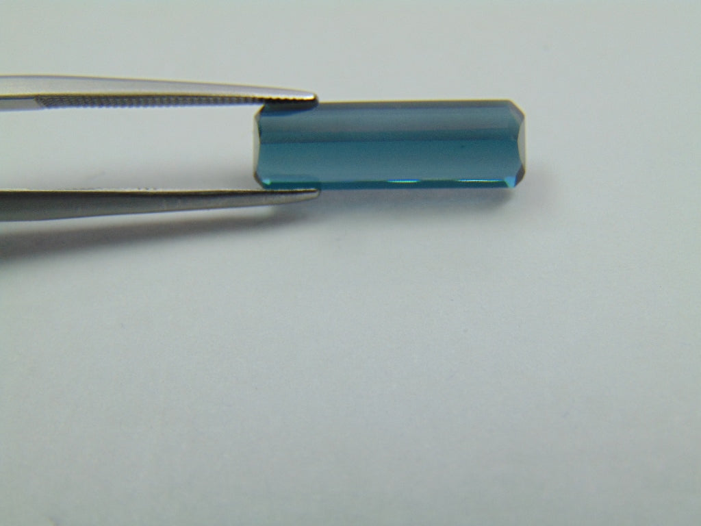 3.65ct Tourmaline Blue 17x5mm