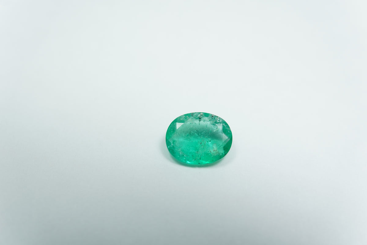 0.78ct Emerald 7.5x6mm