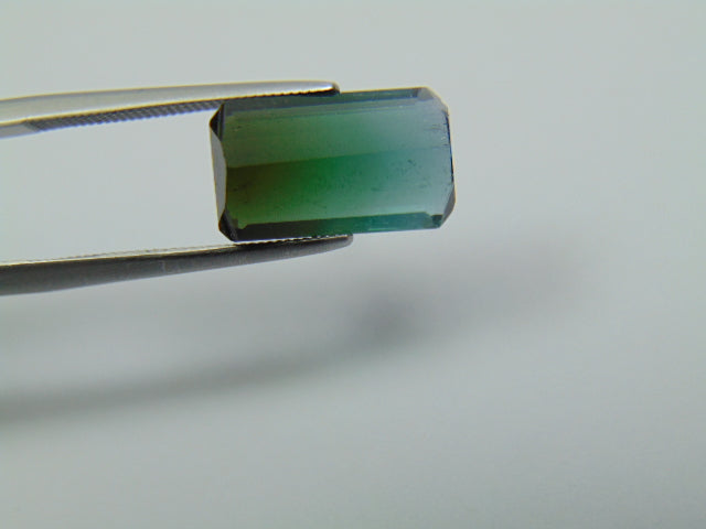 5.13ct Tourmaline Bicolor 14x8mm