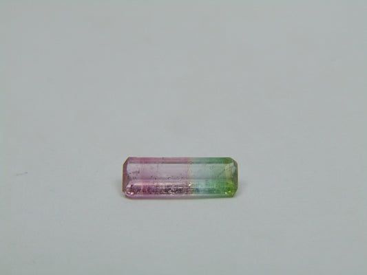 1.02ct Tourmaline Bicolor 12x3mm