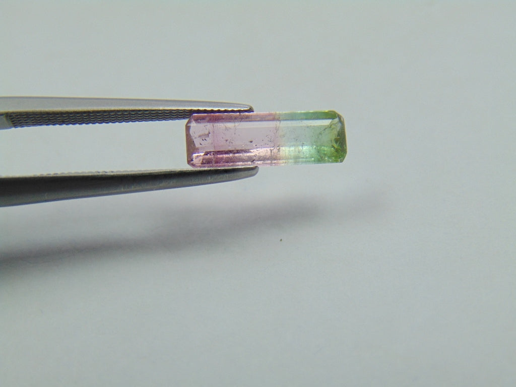 1.02ct Tourmaline Bicolor 12x3mm