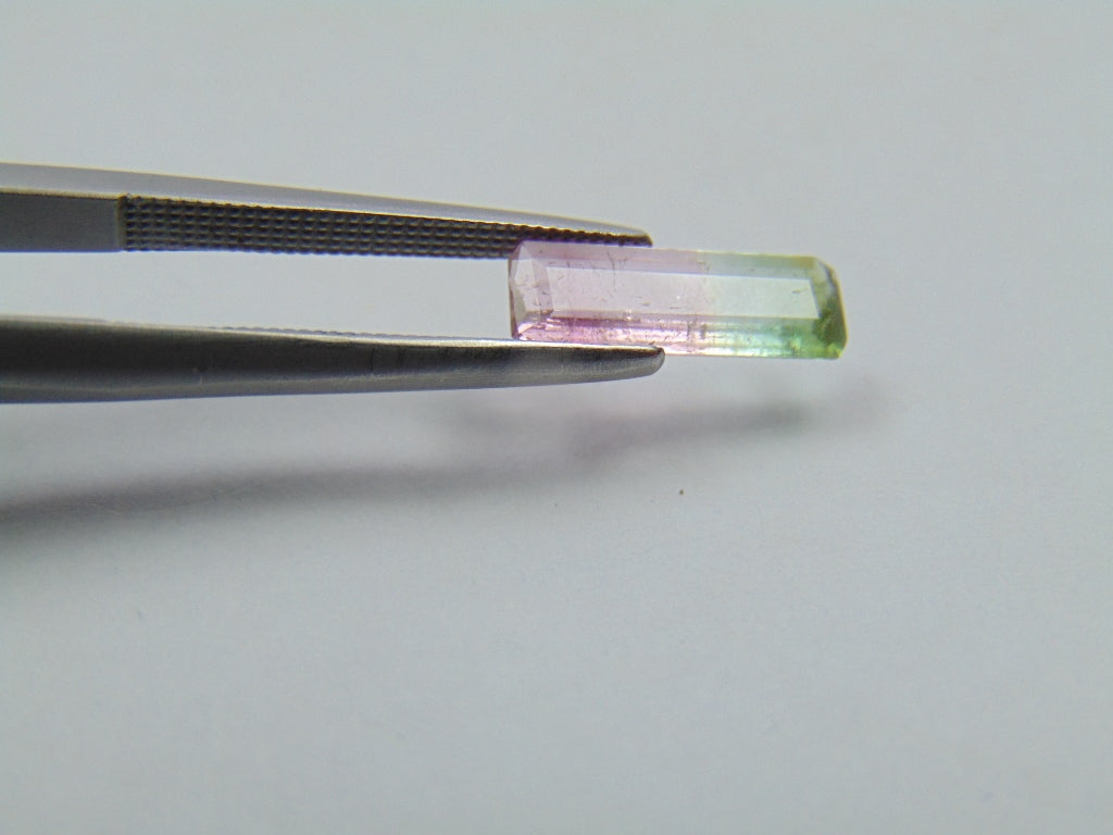 1.02ct Tourmaline Bicolor 12x3mm