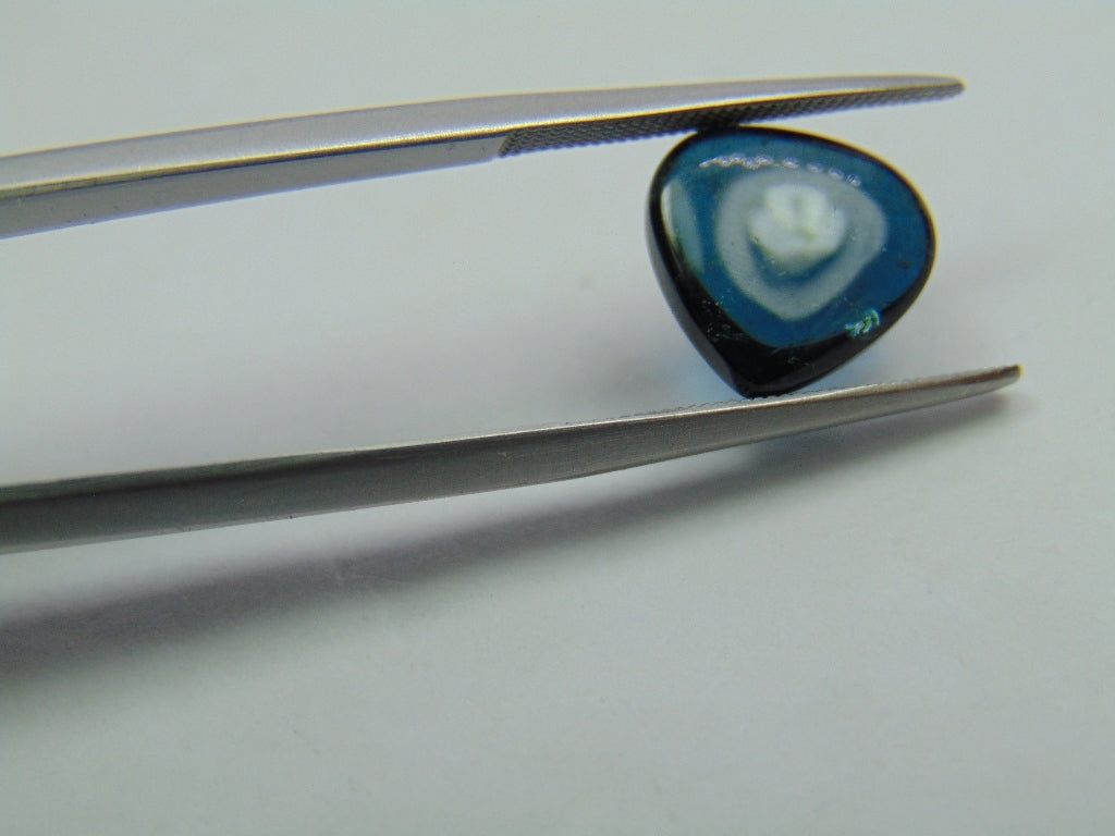 4.05ct Tourmaline Cabochon Blue 11mm