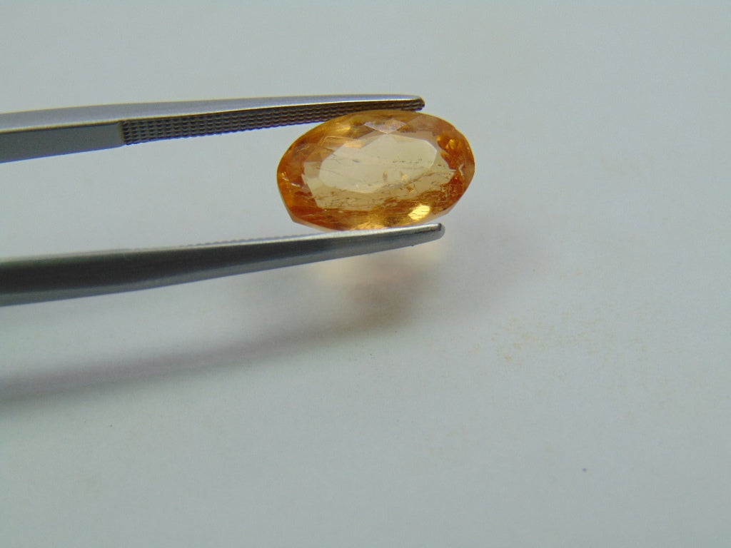 4.80ct Imperial Topaz 12x8mm