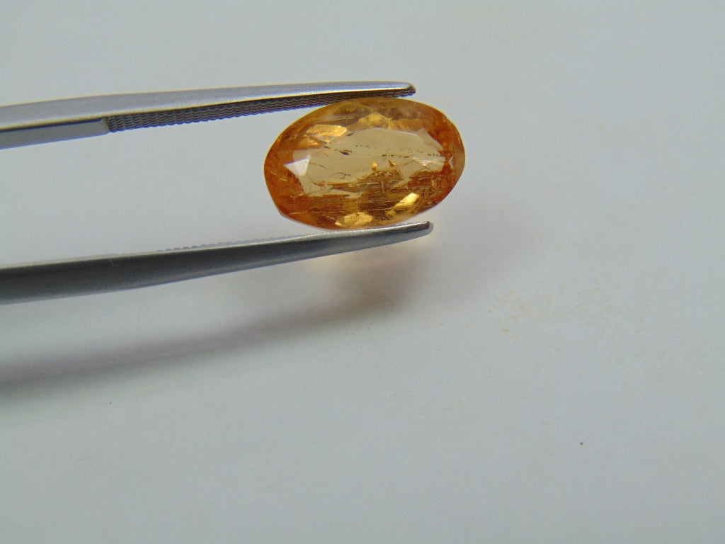 4.80ct Imperial Topaz 12x8mm