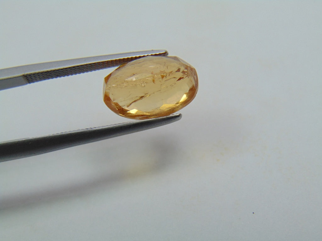 4.80ct Imperial Topaz 12x8mm