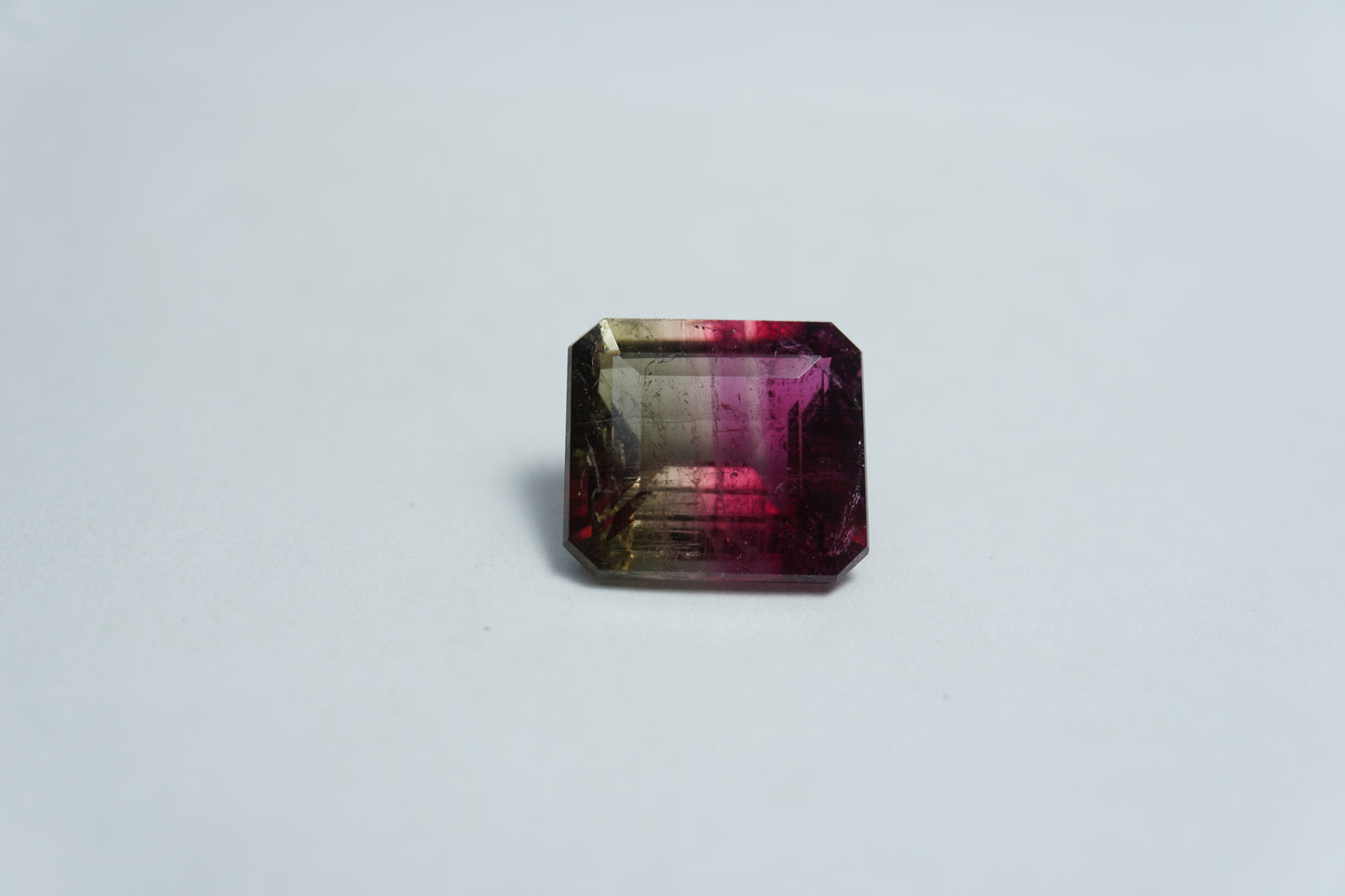 3.90ct Tourmaline bicolor 10x9mm