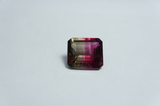 3.90ct Tourmaline bicolor 10x9mm