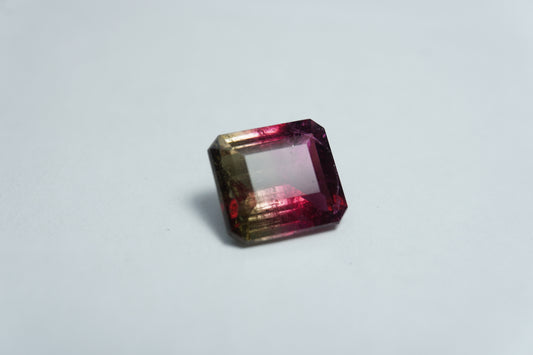 3.90ct Tourmaline bicolor 10x9mm