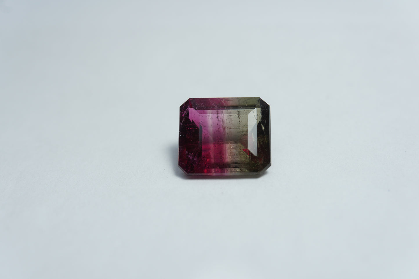 3.90ct Tourmaline bicolor 10x9mm