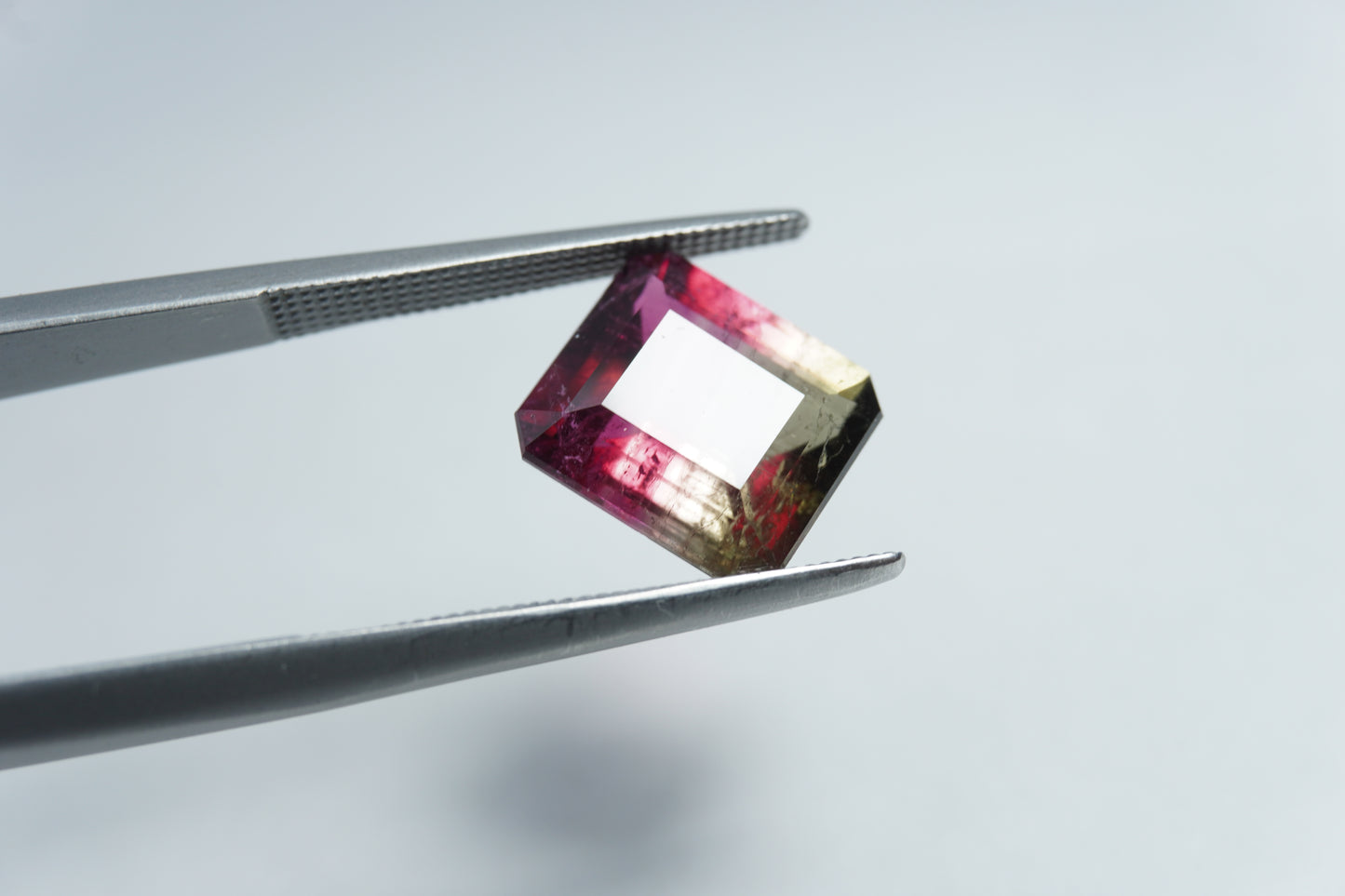 3.90ct Tourmaline bicolor 10x9mm
