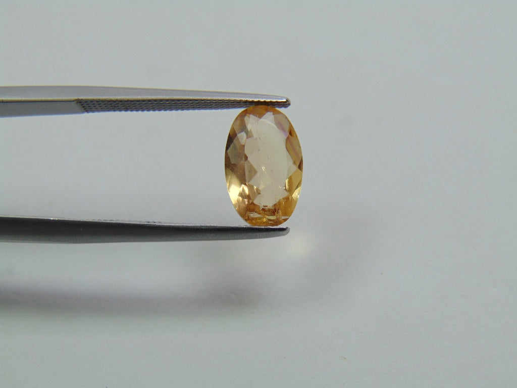 1.84ct Imperial Topaz 10x6mm