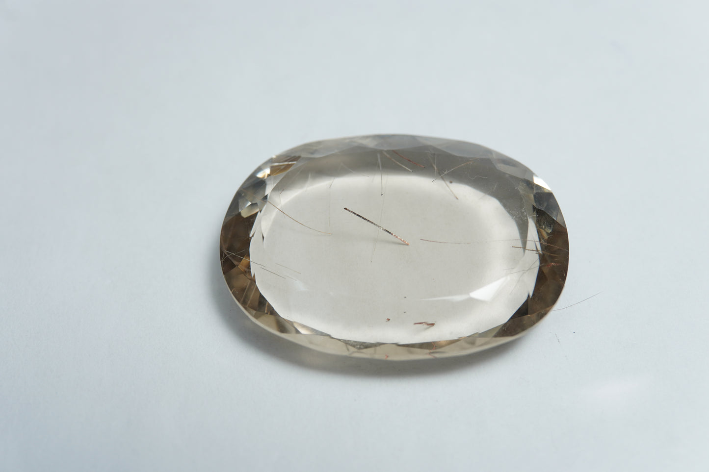 38.35ct Quartz with inclusion 30x24mm