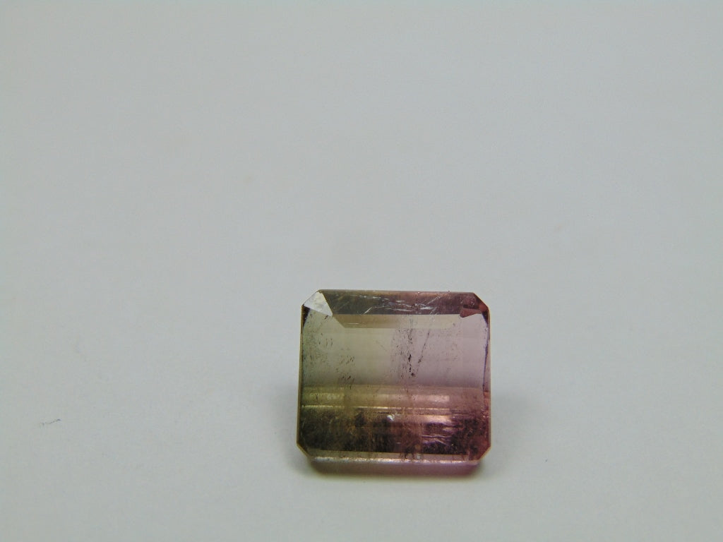 7.60ct Tourmaline Bicolor 12x11mm