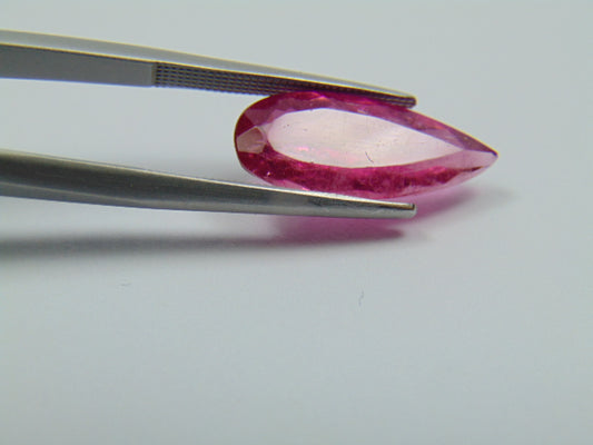4.20ct Tourmaline Bicolor 19x8mm