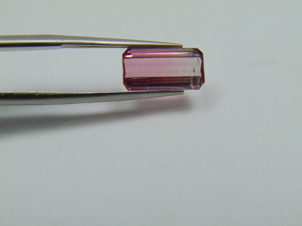 3.39ct Tourmaline Bicolor 12x6mm