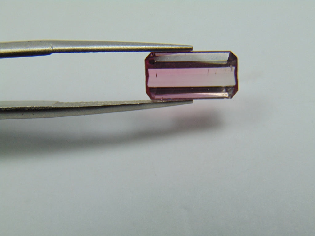 3.39ct Tourmaline Bicolor 12x6mm