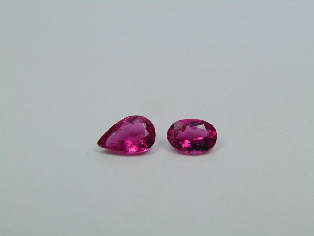 1.65ct Tourmaline 8x5mm 7x5mm