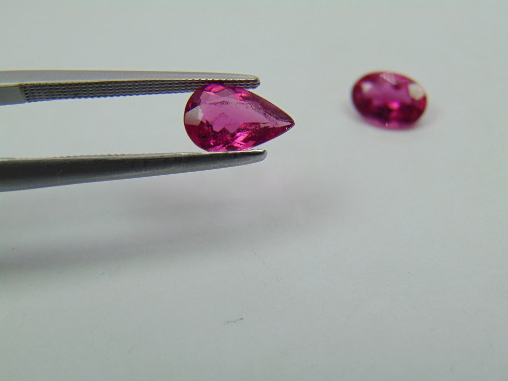 1.65ct Tourmaline 8x5mm 7x5mm