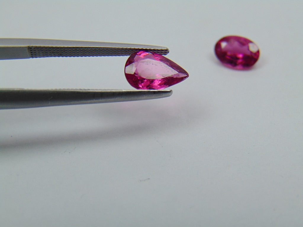 1.65ct Tourmaline 8x5mm 7x5mm