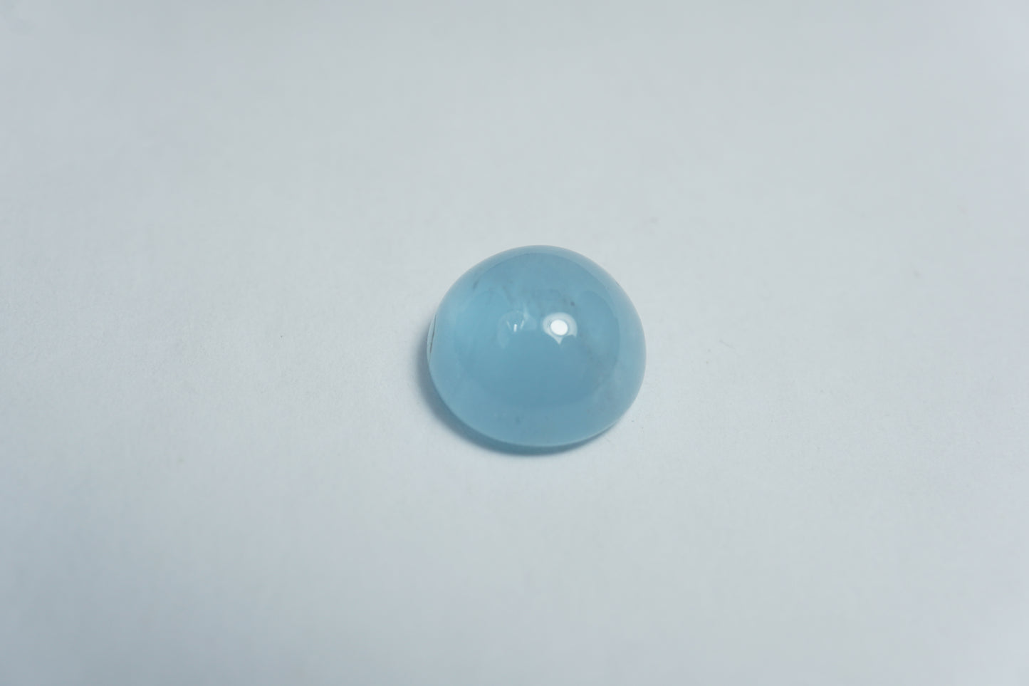 4.05ct Aquamarine cabochon 10mm