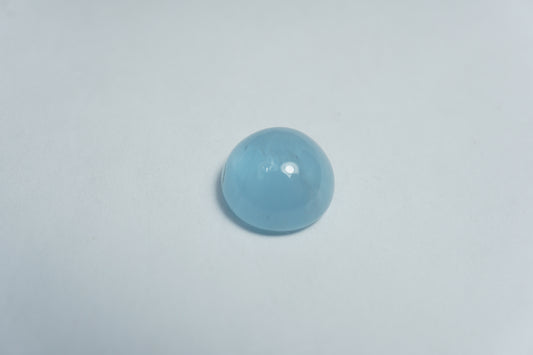 4.05ct Aquamarine cabochon 10mm