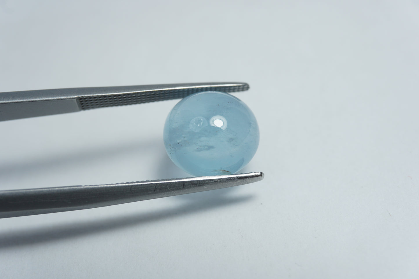 4.05ct Aquamarine cabochon 10mm