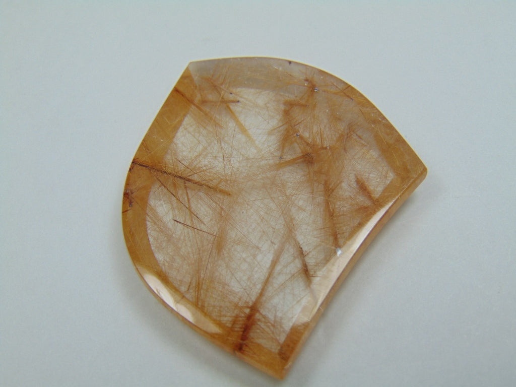 84.10ct Rutile 44x35mm