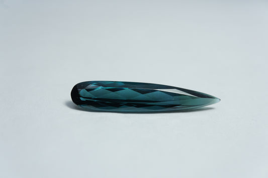 3.50ct Tourmaline blue 25x5mm
