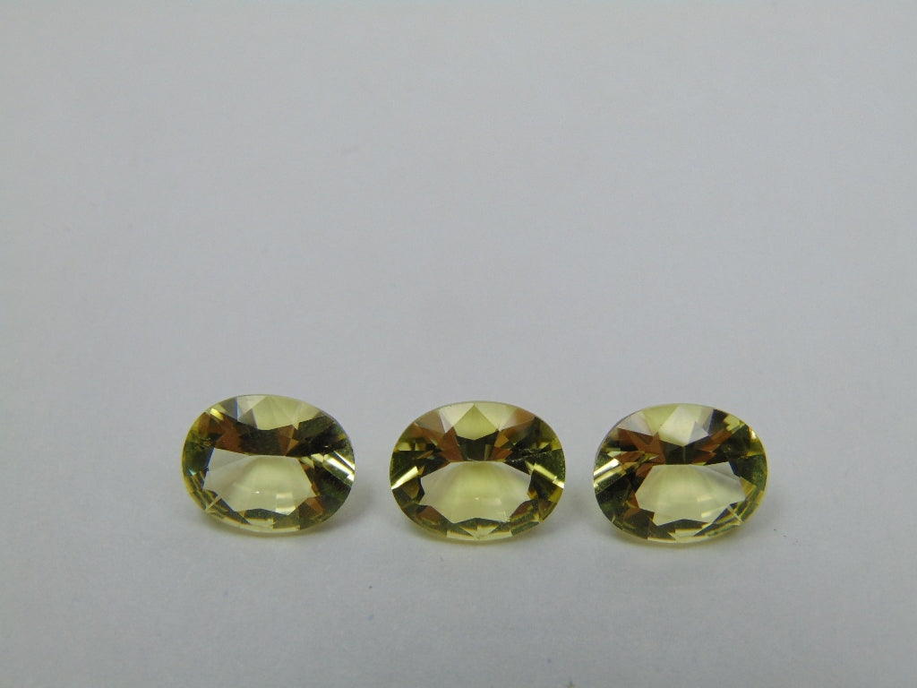 8.60ct Green Gold Calibrated 11x9mm