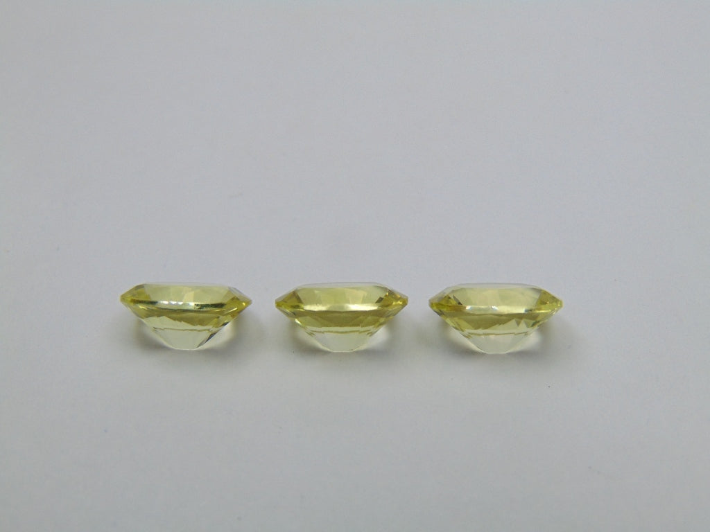 8.60ct Green Gold Calibrated 11x9mm