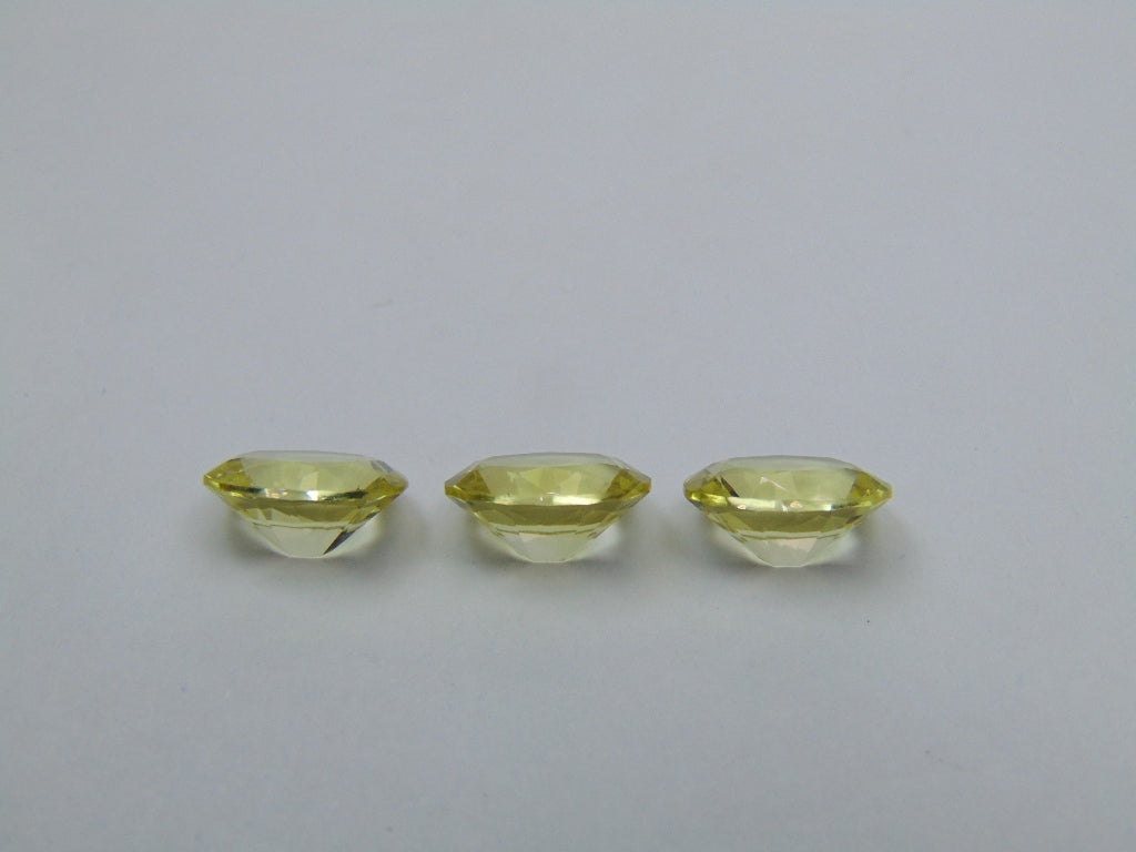 8.60ct Green Gold Calibrated 11x9mm