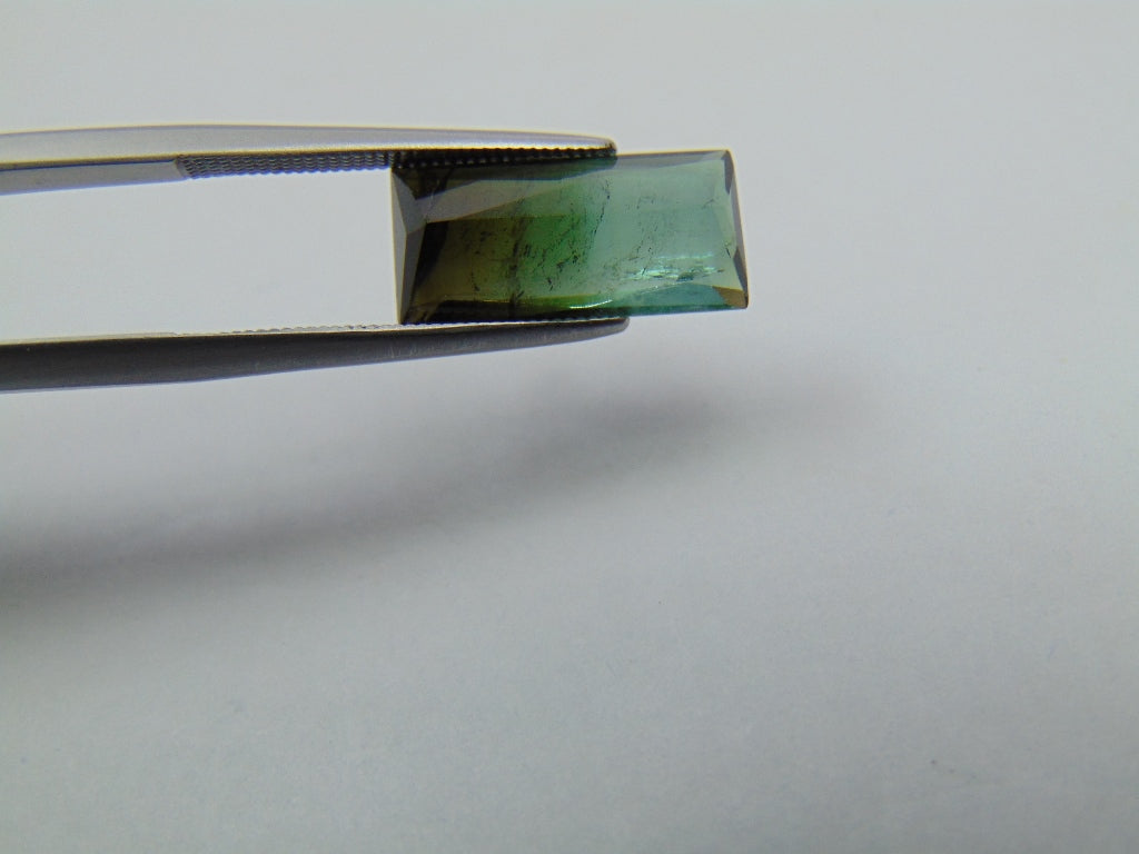 4.35ct Tourmaline Bicolor 15x7mm