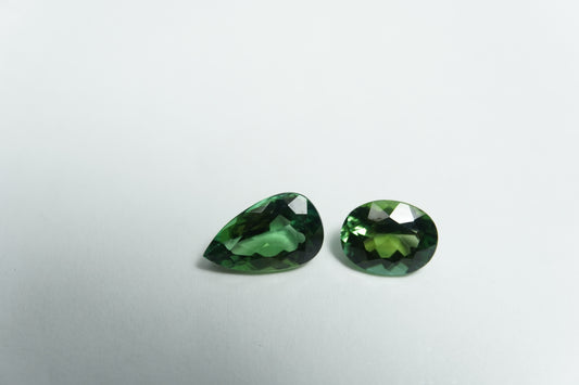 2.24ct Tourmalines 9x5.5mm / 7x5.5mm