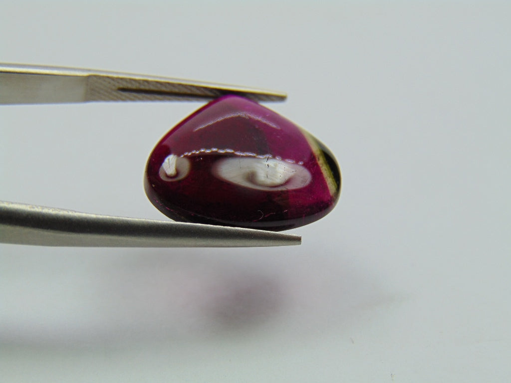 7.30ct Tourmaline Bicolor 16x14mm