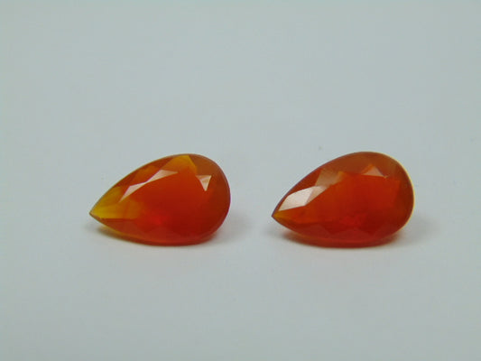 4ct Fire Opal 12x8mm
