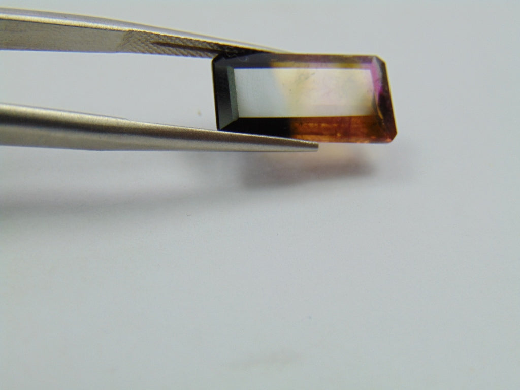 5.45ct Tourmaline Bicolor 17x9mm