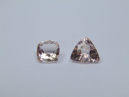 3.40ct Morganite 7mm 9mm