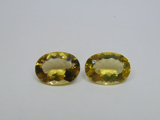 28.50ct Green Gold 20x15mm