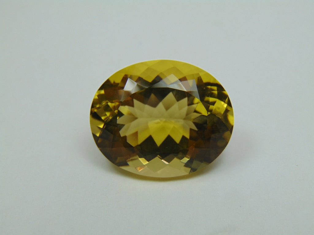 35.60ct Green Gold 25x20mm