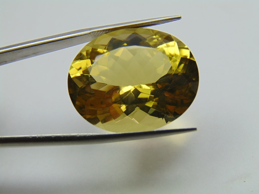35.60ct Green Gold 25x20mm